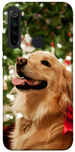 Чохол New year dog для Xiaomi Redmi Note 8 2021