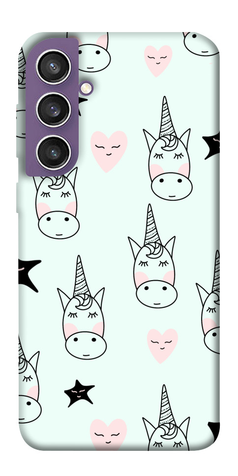 

Чехол Heart unicorn для Galaxy S23 FE 1676400