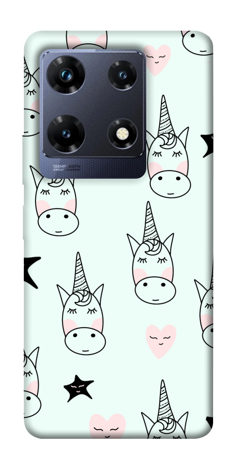 

Чехол Heart unicorn для Infinix Note 30 Pro NFC 1676401