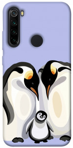 Чехол Penguin family для Xiaomi Redmi Note 8 2021