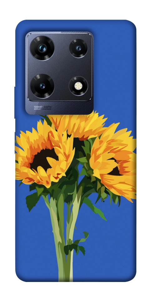 Чехол Bouquet of sunflowers для Infinix Note 30 Pro NFC