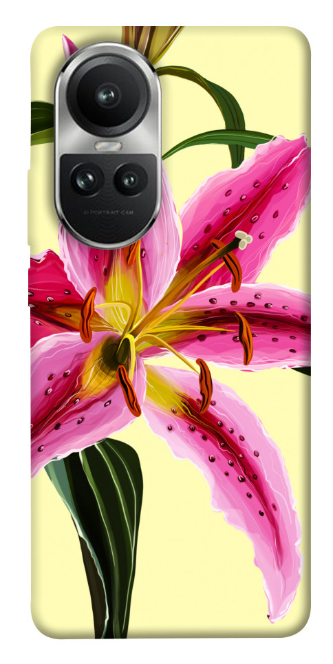 Чехол Lily flower для Oppo Reno 10