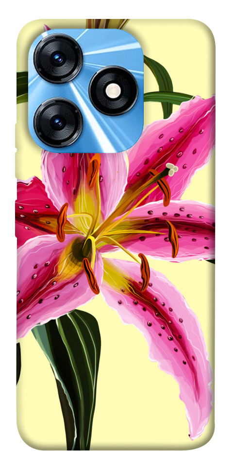 Чехол Lily flower для TECNO Spark 10