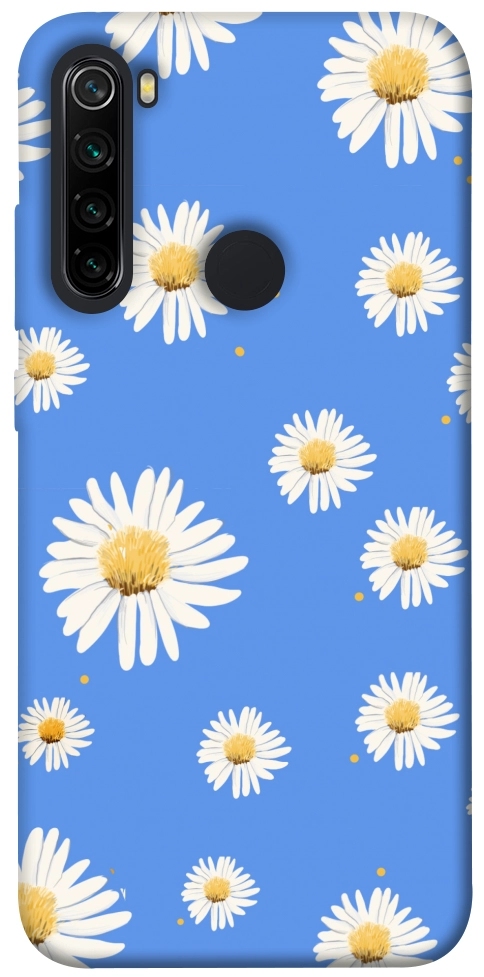 Чехол Chamomile pattern для Xiaomi Redmi Note 8 2021