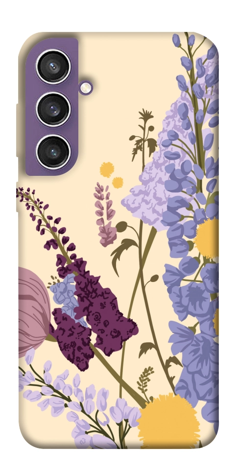 Чехол Flowers art для Galaxy S23 FE