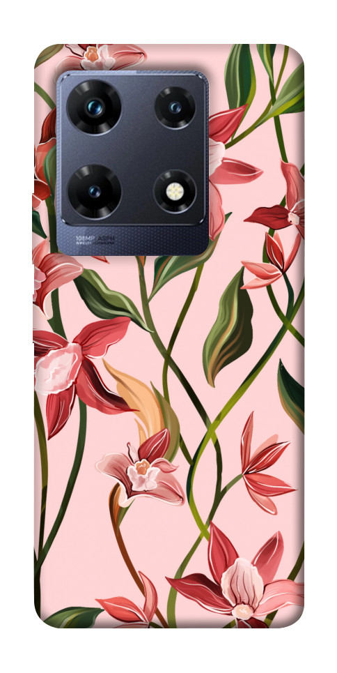 Чехол Floral motifs для Infinix Note 30 Pro NFC