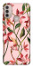 Чехол Floral motifs для Motorola Moto E30