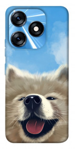 Чехол Samoyed husky для TECNO Spark 10