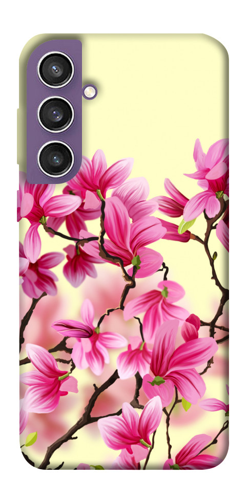 Чехол Цветы сакуры для Galaxy S23 FE