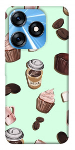 Чехол Coffee and sweets для TECNO Spark 10