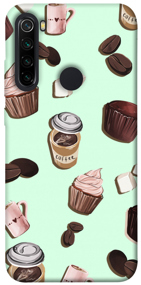 Чохол Coffee and sweets для Xiaomi Redmi Note 8 2021