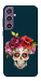 Чехол Flower skull для Galaxy S23 FE