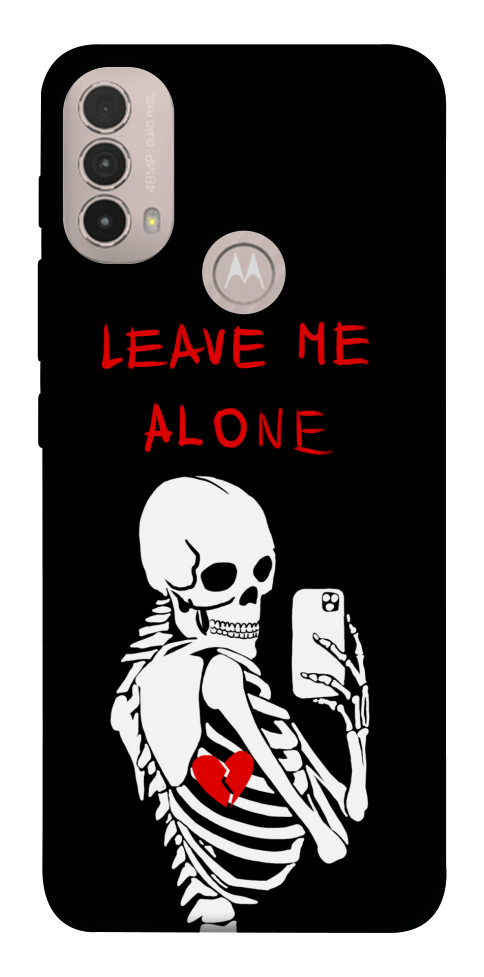 Чехол Leave me alone для Motorola Moto E30
