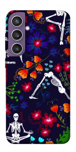 Чехол Yoga skeletons для Galaxy S23 FE