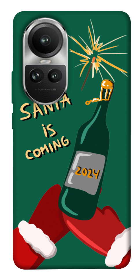 Чохол Santa is coming для Oppo Reno 10