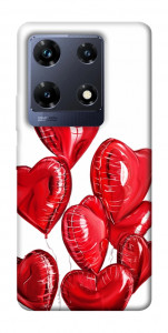 Чехол Heart balloons для Infinix Note 30 Pro NFC