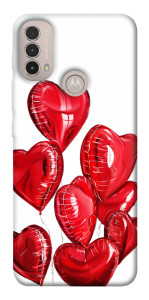 Чехол Heart balloons для Motorola Moto E30