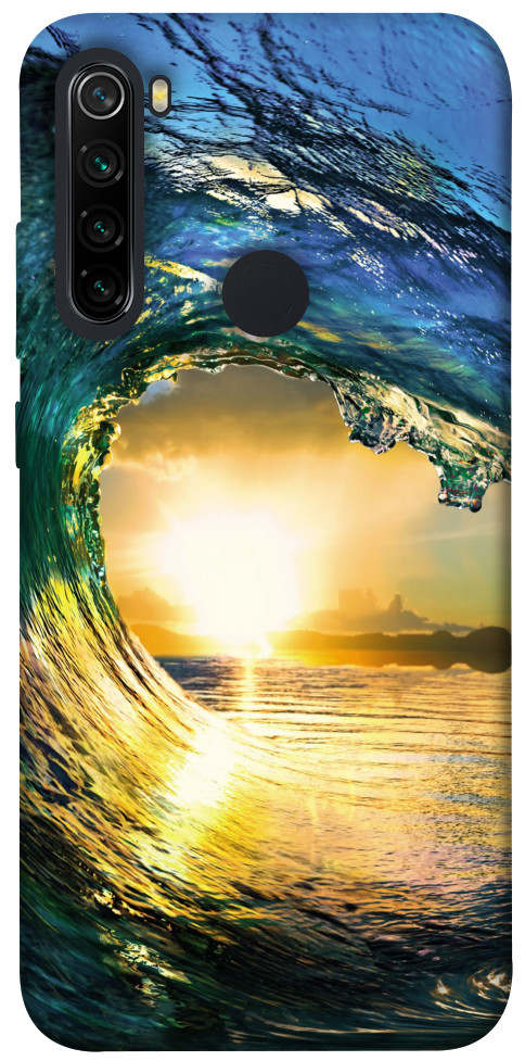Чехол Закрученная волна для Xiaomi Redmi Note 8 2021