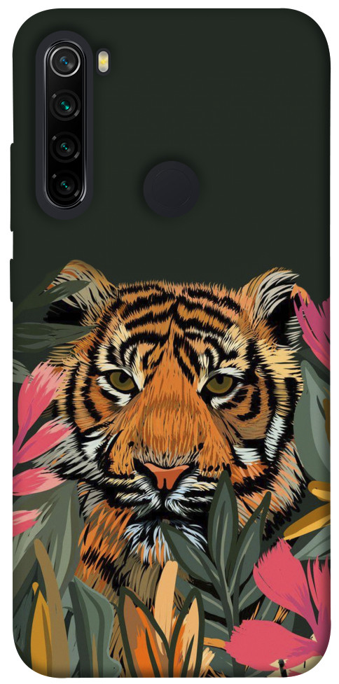 Чохол Намальований тигр для Xiaomi Redmi Note 8 2021