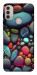 Чехол Разноцветные камни для Motorola Moto E30