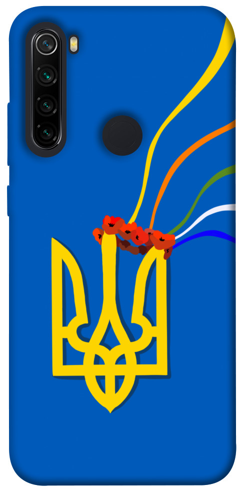 Чохол Квітучий герб для Xiaomi Redmi Note 8 2021