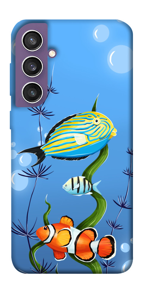 Чохол Коралові рибки для Galaxy S23 FE