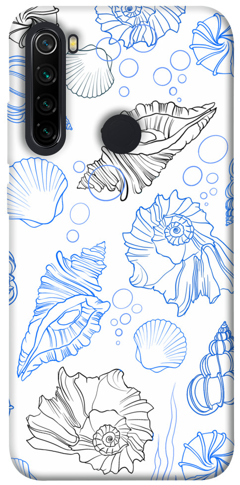 Чехол Морские ракушки для Xiaomi Redmi Note 8 2021