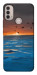 Чохол Закатне море для Motorola Moto E30