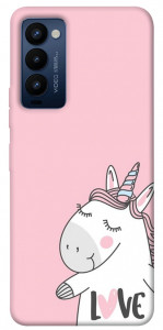 Чохол Unicorn love для Tecno Camon 18