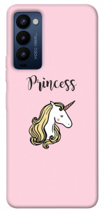 Чохол Princess unicorn для Tecno Camon 18