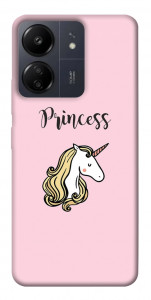 Чехол Princess unicorn для Xiaomi Redmi 13C