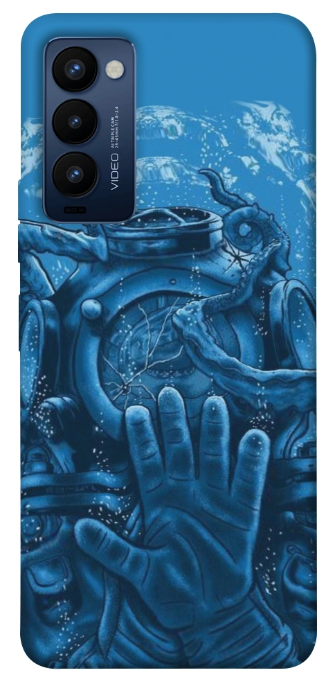 Чохол Astronaut art для TECNO Camon 18P