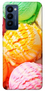 Чехол Ice cream для TECNO Camon 18