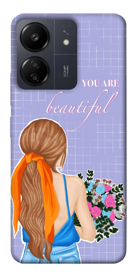 Чехол You are beautiful для Xiaomi Redmi 13C