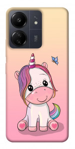 Чехол Сute unicorn для Xiaomi Redmi 13C