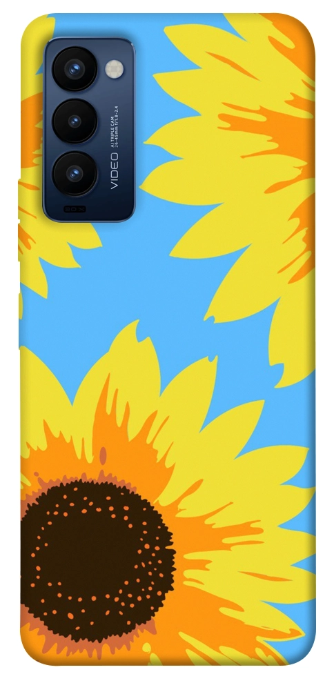 Чехол Sunflower mood для TECNO Camon 18