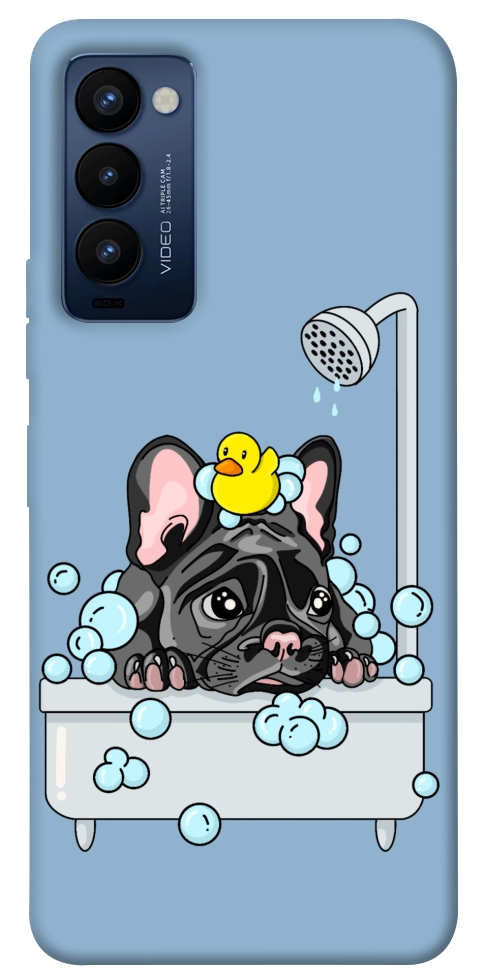 Чехол Dog in shower для TECNO Camon 18