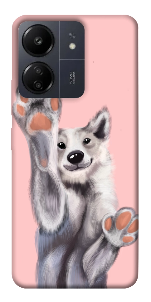 Чохол Cute dog для Xiaomi Redmi 13C