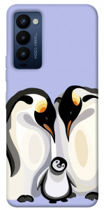 Чехол Penguin family для Tecno Camon 18 P