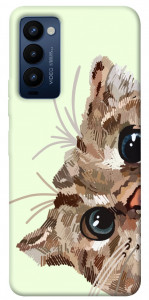 Чехол Cat muzzle для Tecno Camon 18 P