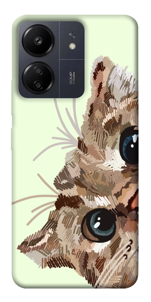 Чехол Cat muzzle для Xiaomi Redmi 13C