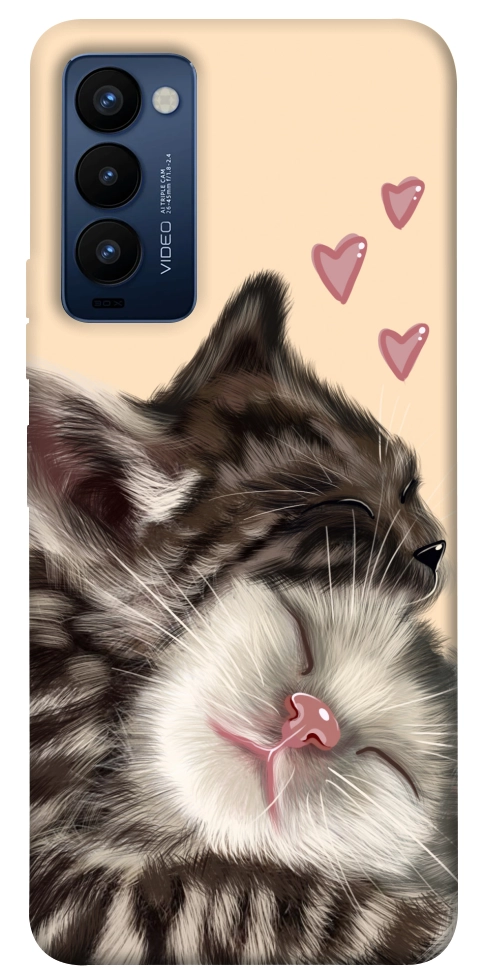 Чехол Cats love для TECNO Camon 18