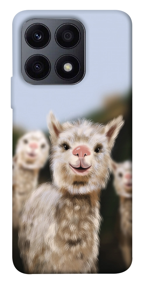 Чехол Funny llamas для Huawei Honor X8a