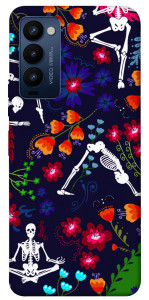 Чохол Yoga skeletons для TECNO Camon 18