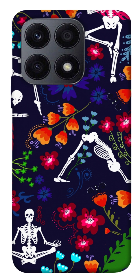 Чохол Yoga skeletons для Huawei Honor X8a