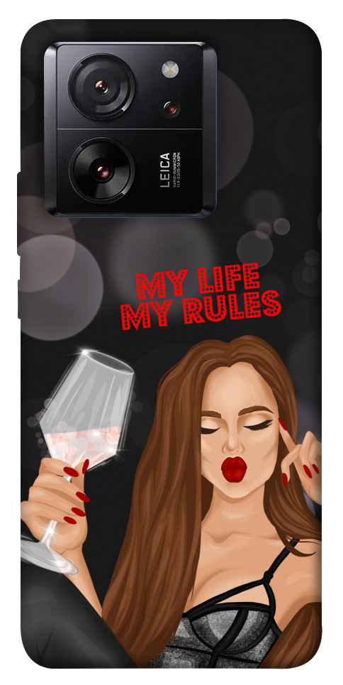 Чехол My life my rules для Xiaomi 13T Pro