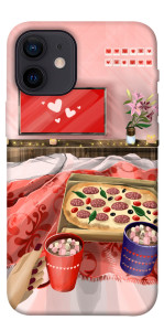 Чехол Пицца на двоих для iPhone 12 mini