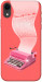 Чохол Рожева друкарська машинка для iPhone XR
