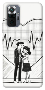 Чехол Влюбленная пара для Xiaomi Redmi Note 10 Pro