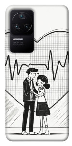 Чехол Влюбленная пара для Xiaomi Poco F4 5G